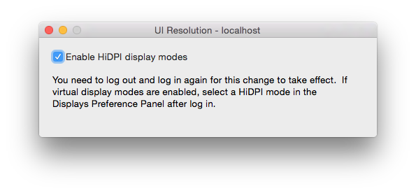 UI Resolution - Enable HiDPI display modes