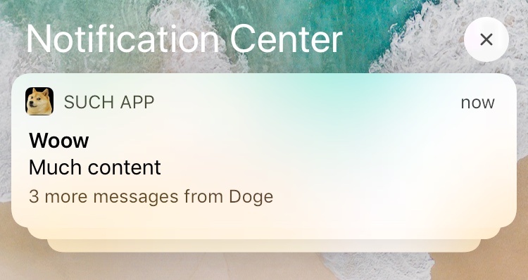 Woow - Much content - 3 more messages from Doge