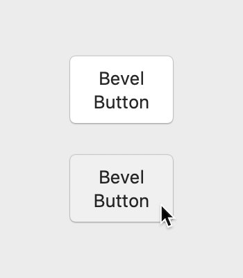 Bevel button with larger font in Catalina