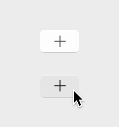 Textured segmented control buttons in Yosemite
