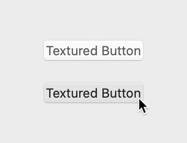 Textured buttons in Catalina