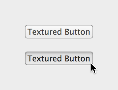 Textured buttons in Mavericks